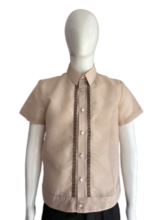 J29 - Jusilyn Polo Jack w/ lace (Mocha)