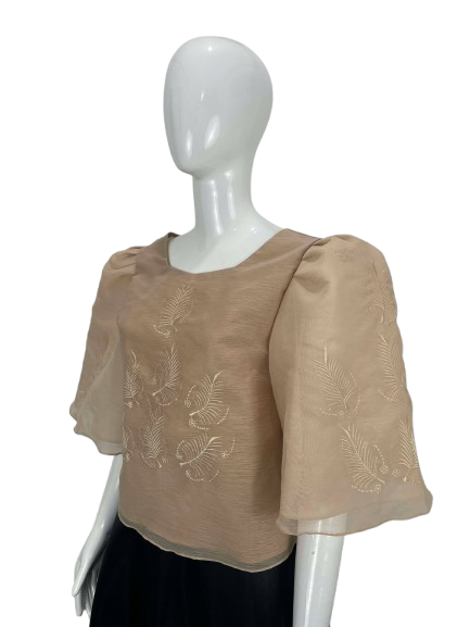 Jusilyn Kimona Blouse (Mocha)