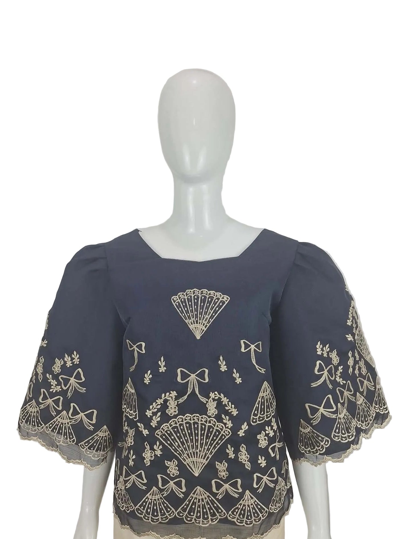 Cocoon wari Kimona Blouse (NB)