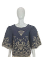 Cocoon wari Kimona Blouse (NB)