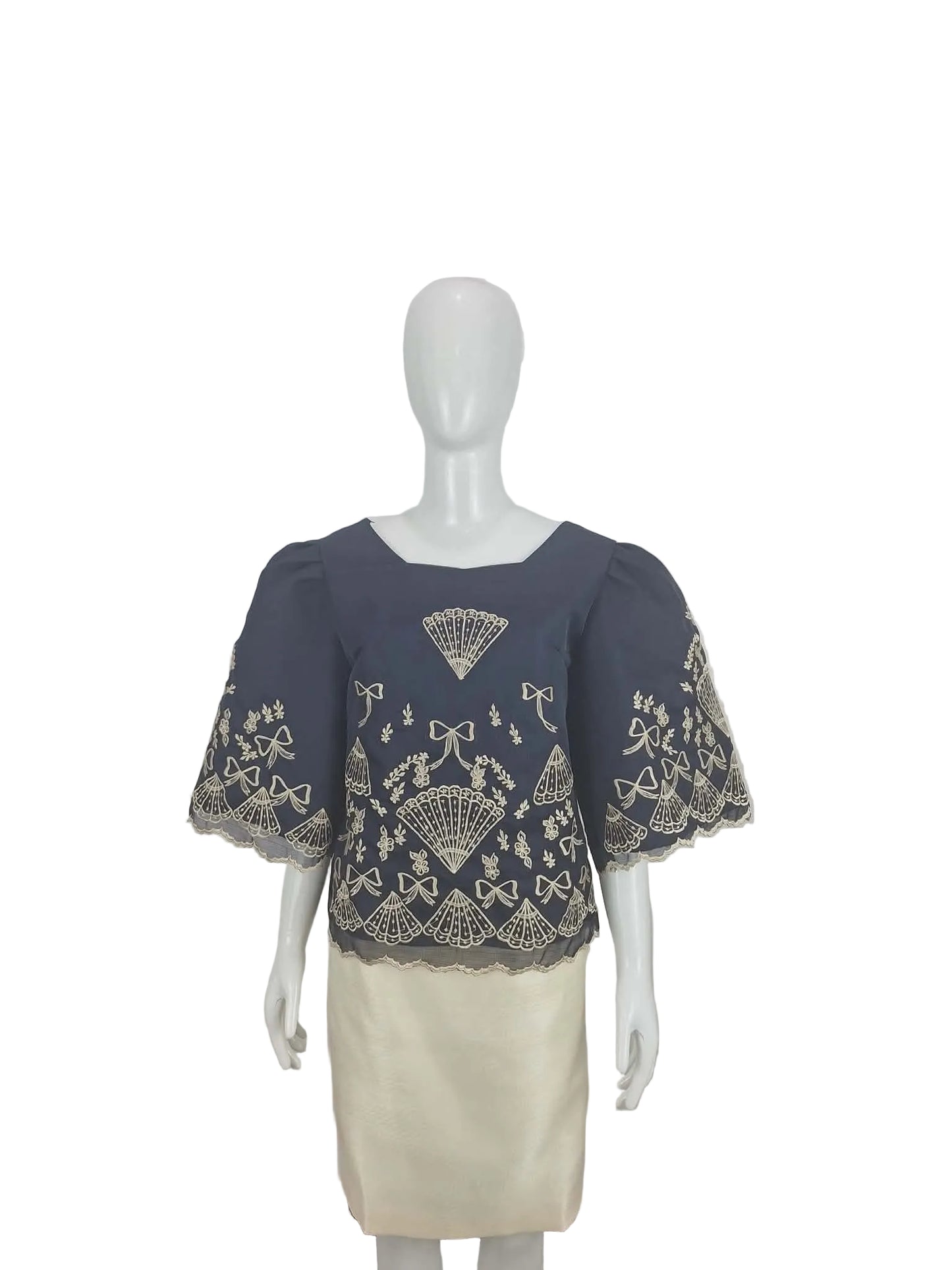 Cocoon wari Kimona Blouse (NB)