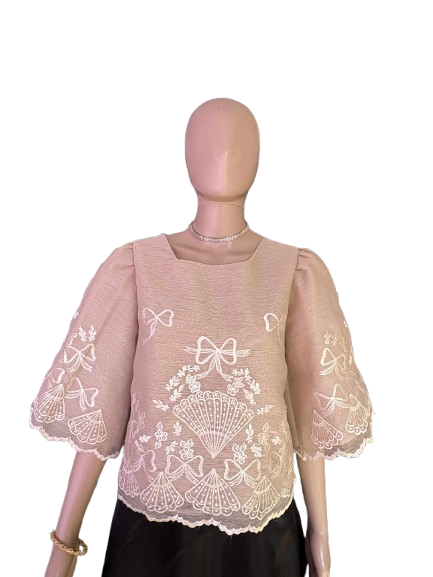 B40 - Jusilyn Kimona Blouse Brown