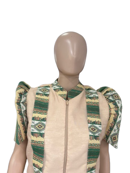 A117 - Bomber Bolero (Batik)