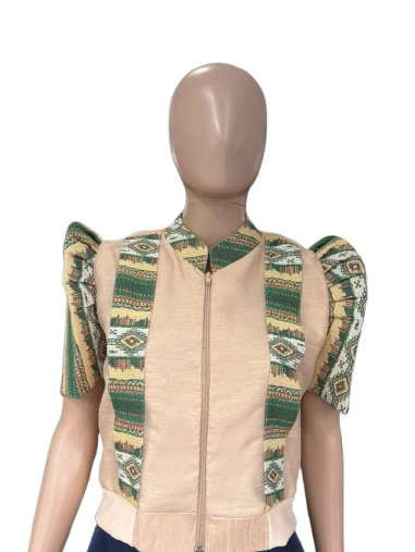 A117 - Bomber Bolero (Batik)