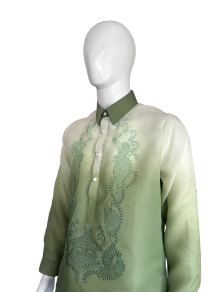 Barong Sage Green Monochromatic