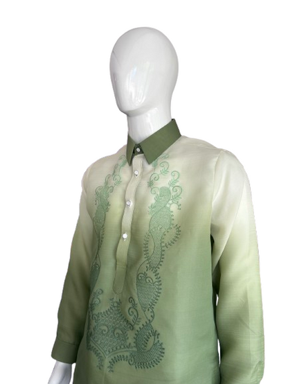 Barong Sage Green Monochromatic