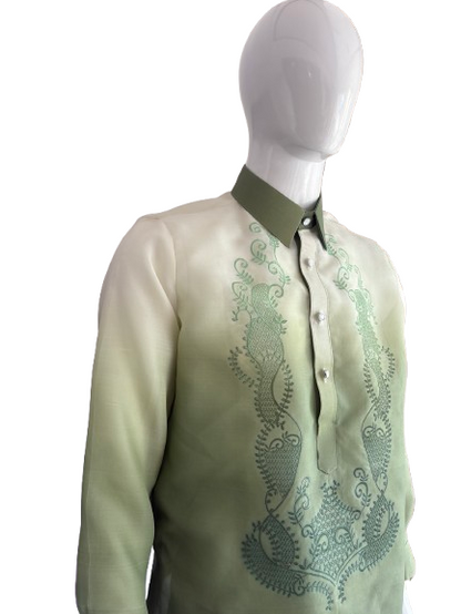 Barong Sage Green Monochromatic