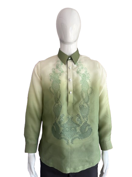 Barong Sage Green Monochromatic