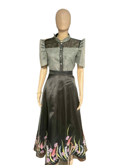 A170 - Bolero w/ Mesh Pattern